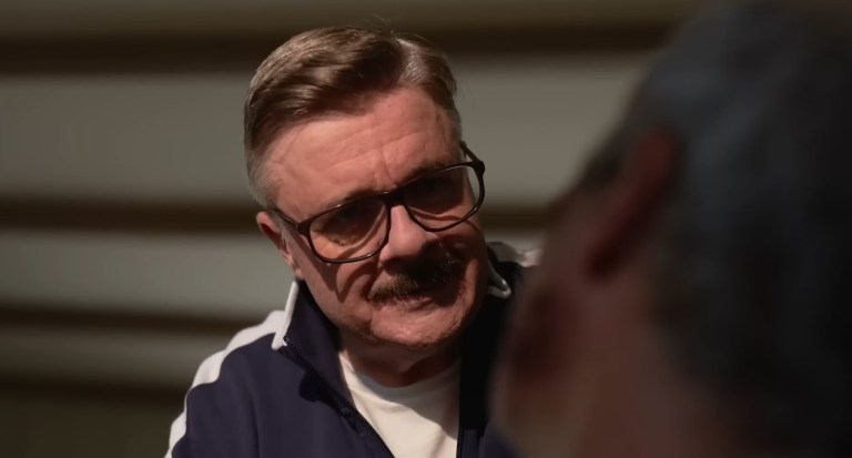 Nathan Lane as Roger in Beau is Afraid (2023).
