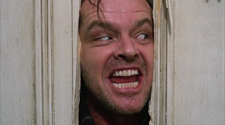 Jack Nicholson in The Shining (1980).