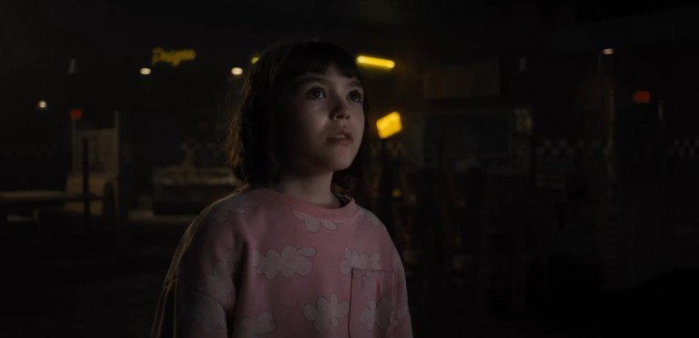 Piper Rubio as Abby in Five Nights at Freddy's (2023).