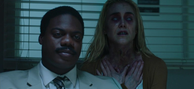 Marcus Henderson and Spencer Locke in Insidious: The Last Key (2018).