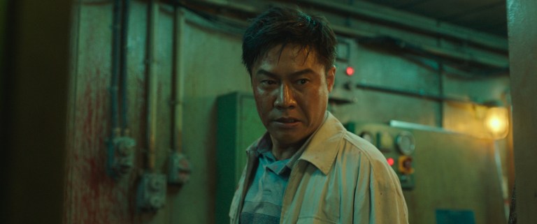 Park Ho-san as Lee Seok-woo in Project Wolf Hunting (2022).
