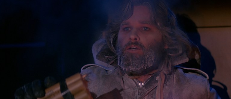 Kurt Russell in The Thing (1982).