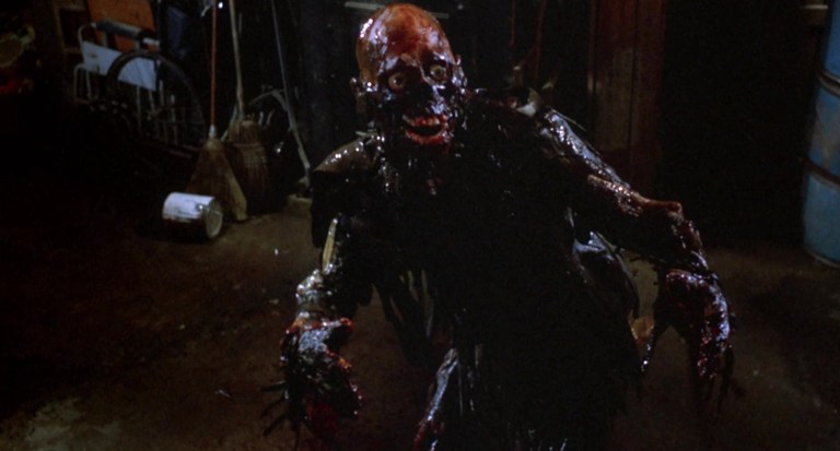 The tarman zombie from The Return of the Living Dead (1985).