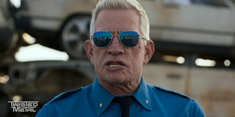 Thomas Haden Church as Agent Stone in Twisted Metal (2023)