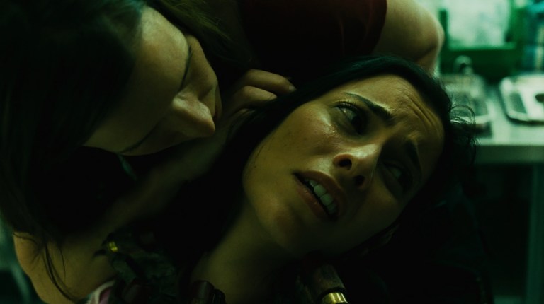 Amanda and Lynn in Saw III (2006).