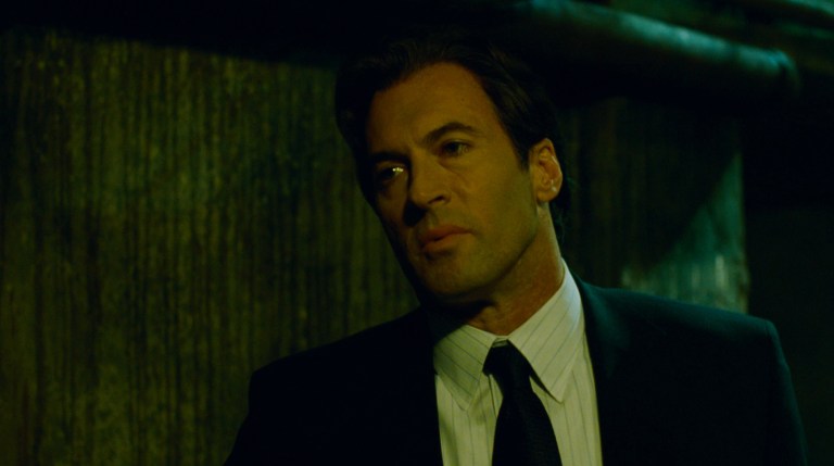 Scott Patterson as Peter Strahm in Saw IV (2007).