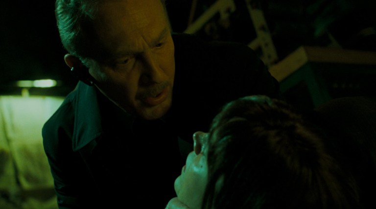 Erickson discovers Brit Stevenson in Saw V (2008).