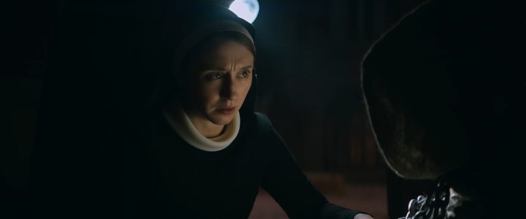 Taissa Farmiga as Irene in The Nun II (2023).