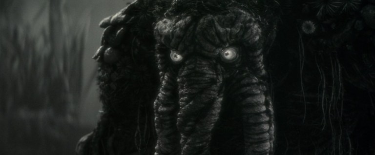 The Man Thing as seen in Werewolf by Night (2022).