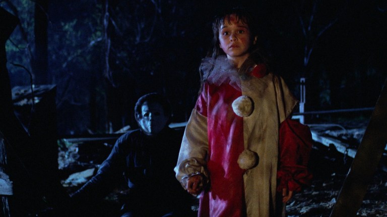 Danielle Harris as Jamie Lloyd in Halloween 4: The Return of Michael Myers (1988).