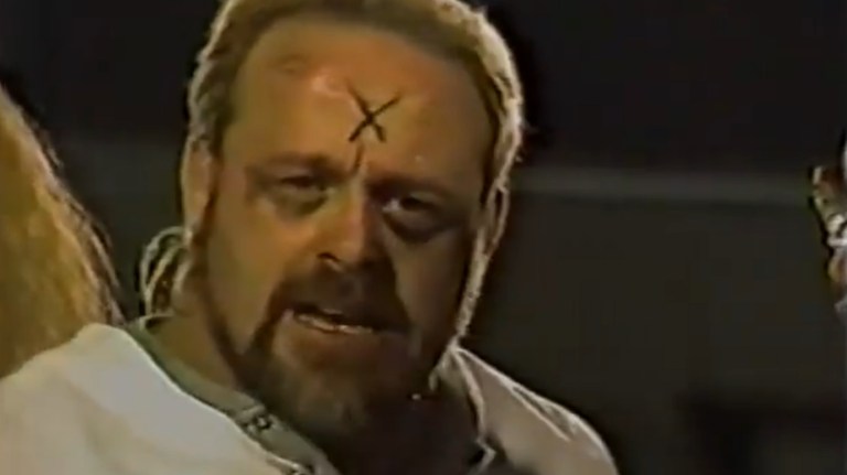 Kevin Sullivan in his Prince of Darkness gimmick.