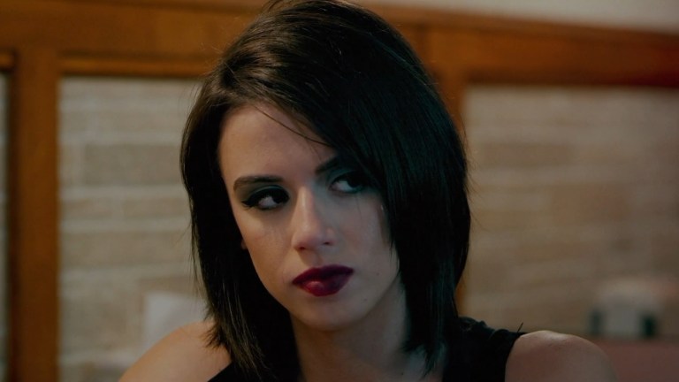 Jenna Kanell as Tara Heyes in Terrifier (2016).