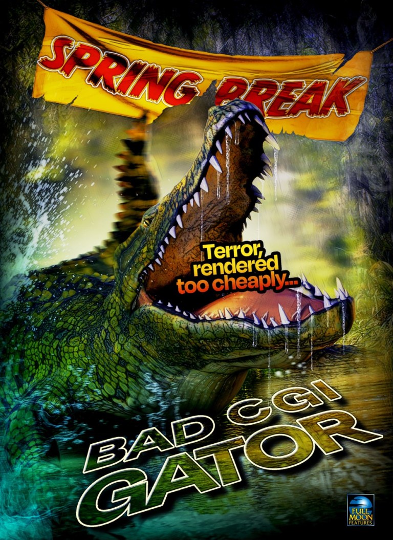 Bad CGI Gator (2023) official poster