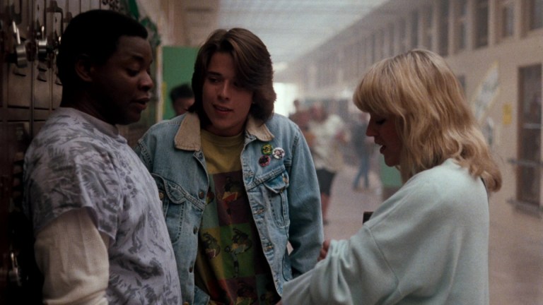 Kincaid, Joey, and Kristen in A Nightmare on Elm Street 4: The Dream Master (1988).