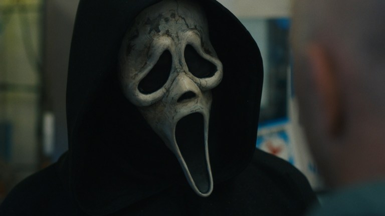 Ghostface as seen in Scream VI.