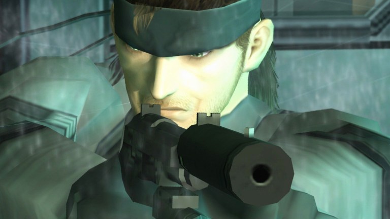 Solid Snake as seen in Metal Gear Solid 2 (2001).