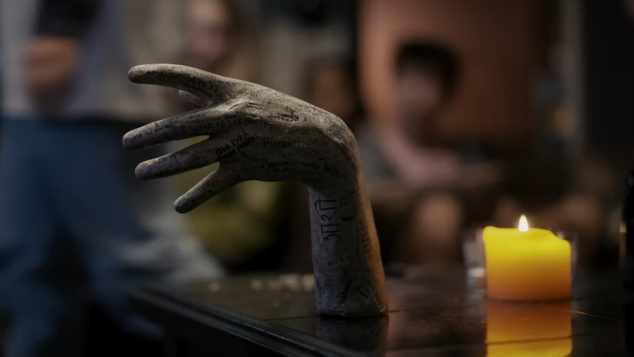 The hand from Talk to Me.