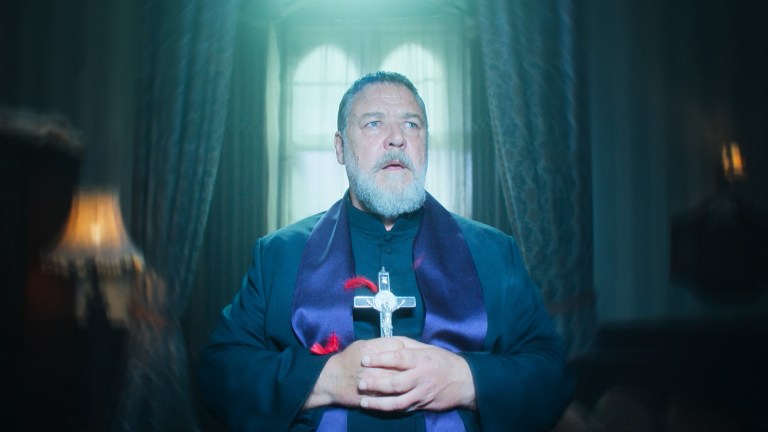 Russell Crowe in The Pope's Exorcist.