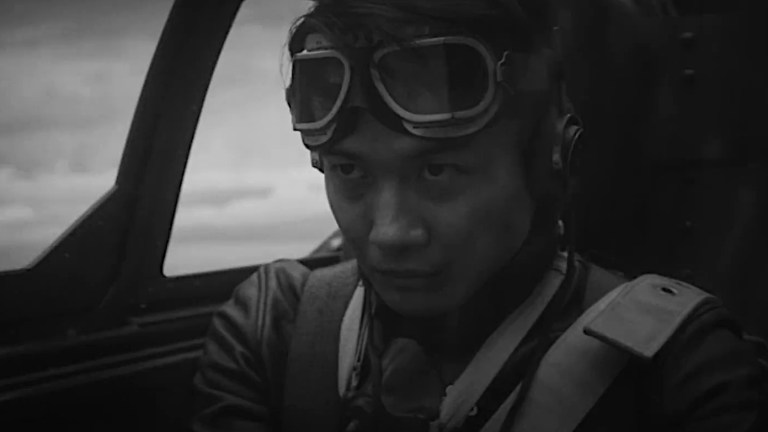 Ryunosuke Kamiki as pilot Koichi Shikishima in Godzilla Minus One/Minus Color.