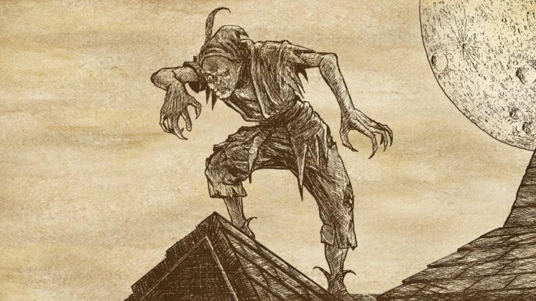 A drawing of Peter Pan from Peter Pan's Neverland Nightmare.