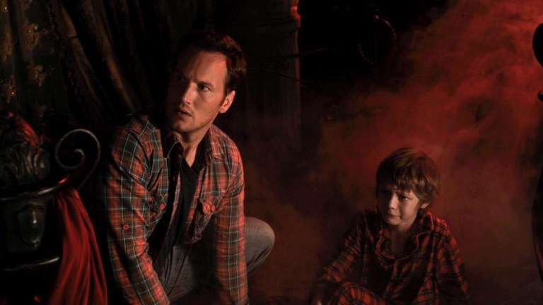 Patrick Wilson and Ty Simpkins in Insidious (2010).