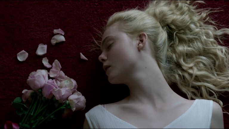 Elle Fanning in The Neon Demon (2016).