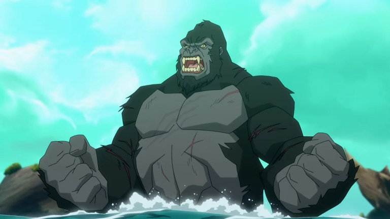 Kong in the animated Netflix series Skull Island (2023).
