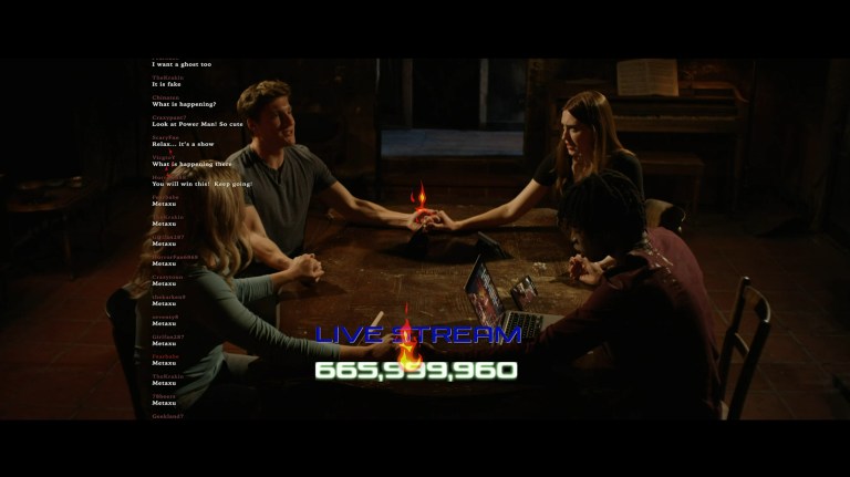 A seance is held in Séance Games - Metaxu (2024).