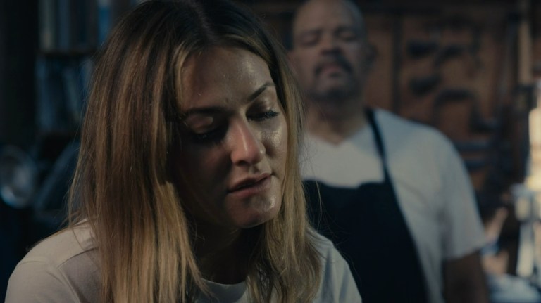 Scout Taylor-Compton and Brian Anthony Wilson in They Turned Us Into Killers (2024).