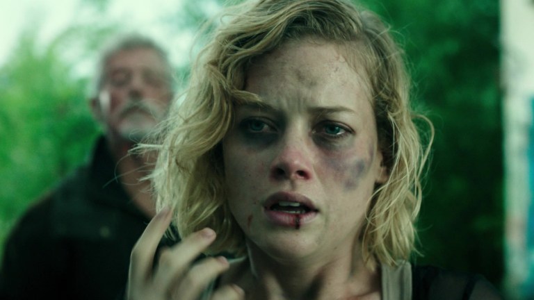 Jane Levy and Stephen Lang in Don't Breathe (2016)