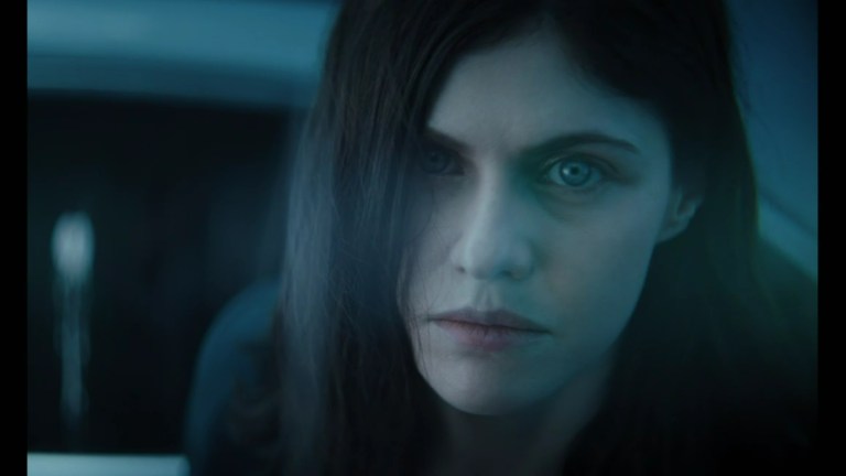 Alexandra Daddario in Mayfair Witches (2023).