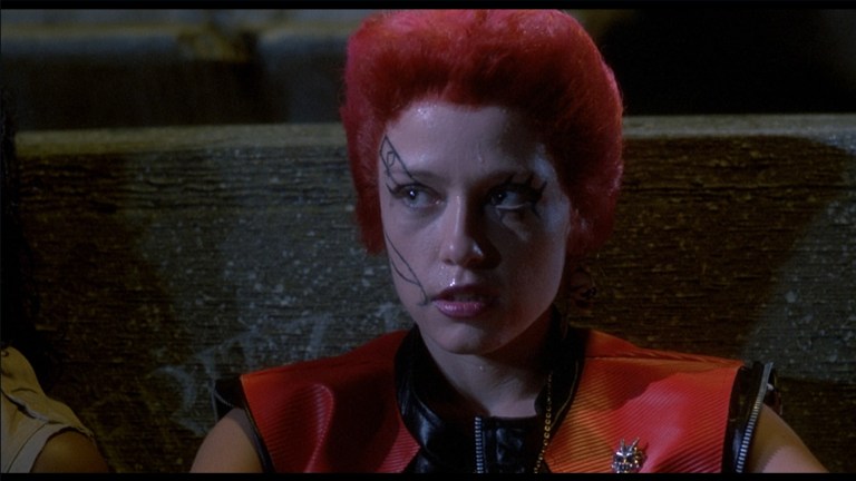 Trash talks about death in The Return of the Living Dead (1985).