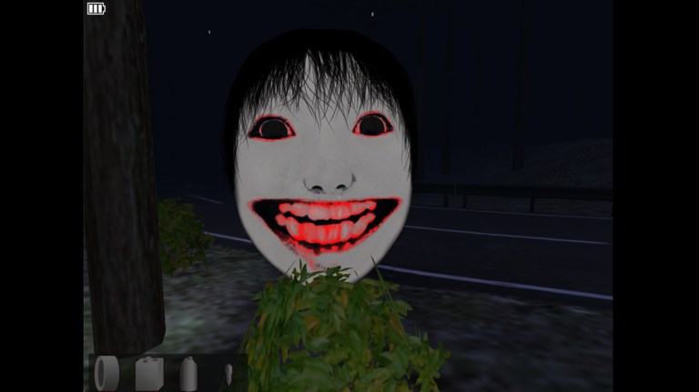 Yoshie in the Death Forest game.