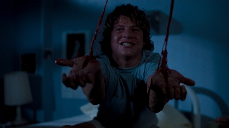 Freddy pulls Phillip's strings in A Nightmare on Elm Street 3: Dream Warriors (1987).