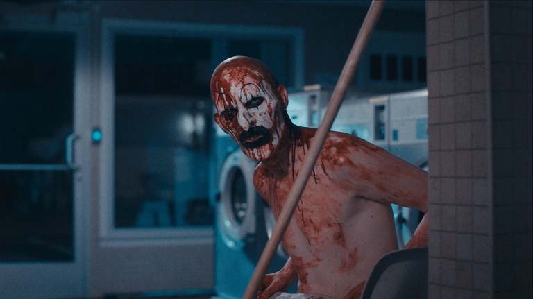 Art the Clown in Terrifier 2 (2022).