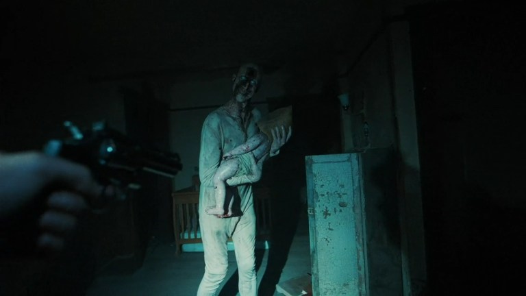 The "Stork" segment in V/H/S/Beyond (2024).