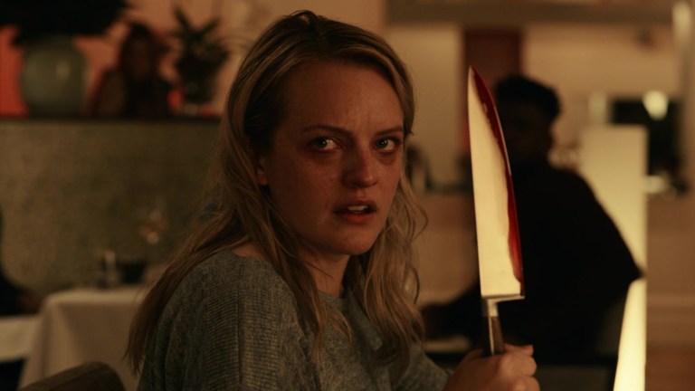 Elisabeth Moss in The Invisible Man (2020).