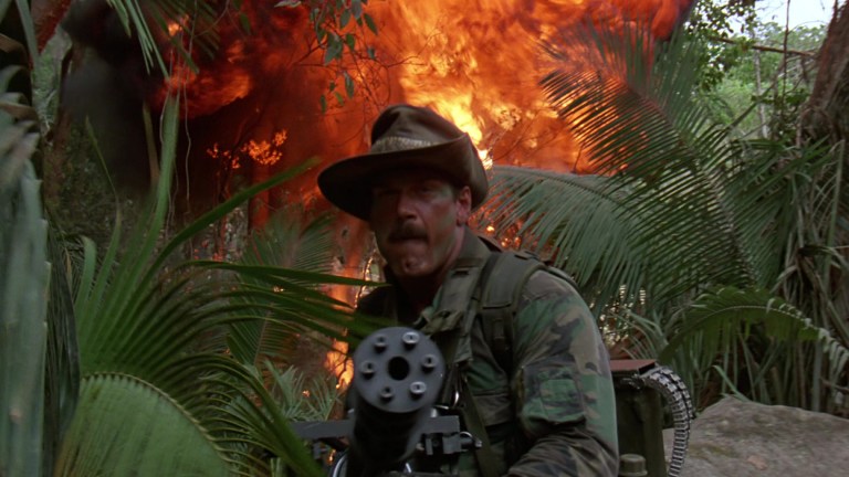 Jesse Ventura in Predator (1987).