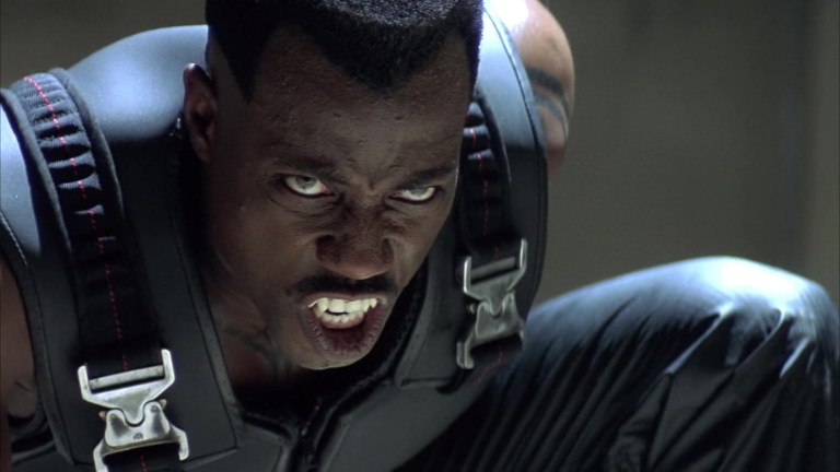 Wesley Snipes in Blade (1998).