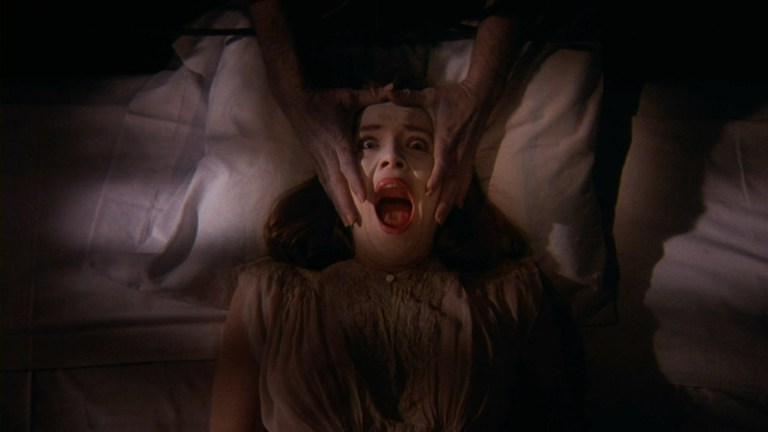 Sharon Stone in Deadly Blessing.