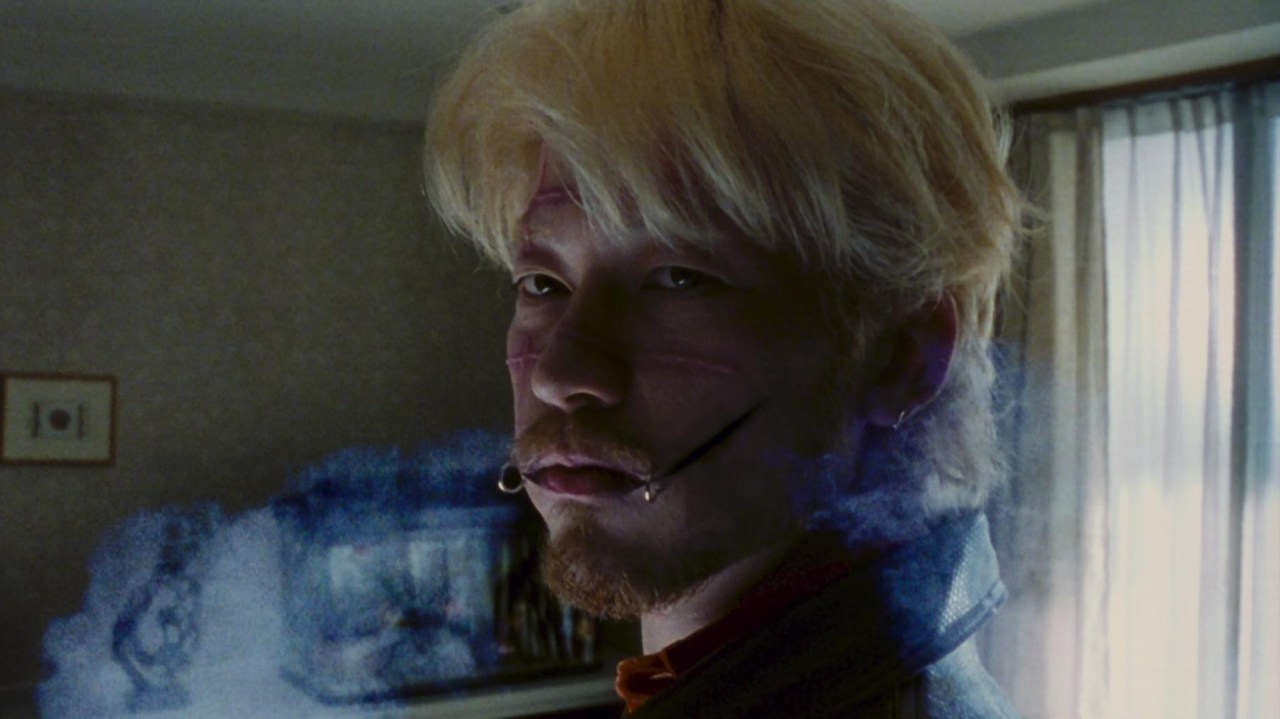 Tadanobu Asano as Kakihara in Ichi the Killer.