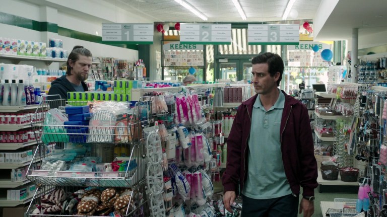 Andy Muschietti (the shopper on the left) makes a cameo appearance in It: Chapter Two (2019).