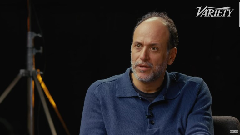 Luca Guadagnino in Variety's "Directors on Directors" interview from December, 2024.
