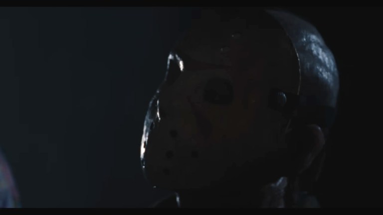 Jason does a Michael Myers head tilt in Sweet Revenge.