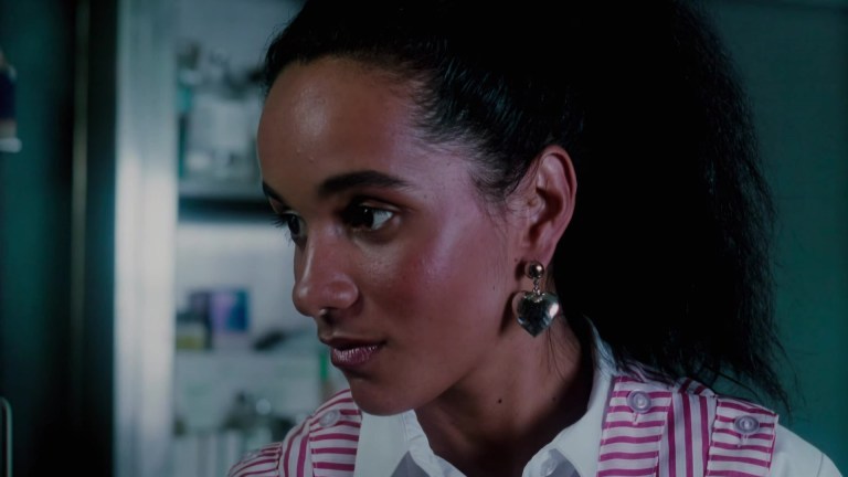 Kelly Jo Minter in A Nightmare on Elm Street 5: The Dream Child.