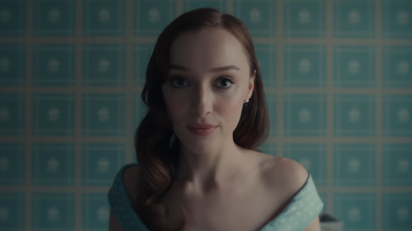 Phoebe Dynevor in Anniversary.