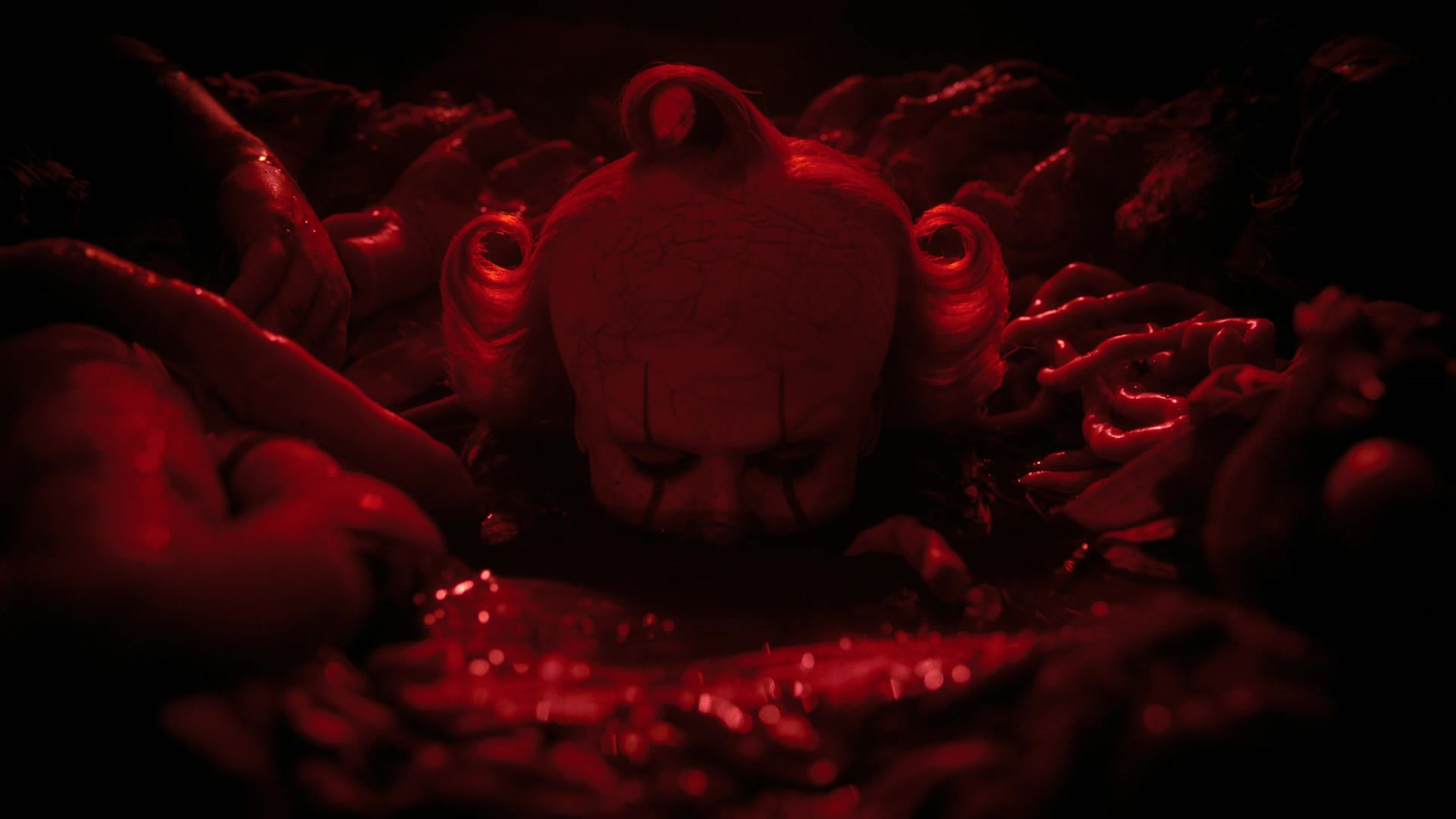 Pennywise in IT: Welcome to Derry.