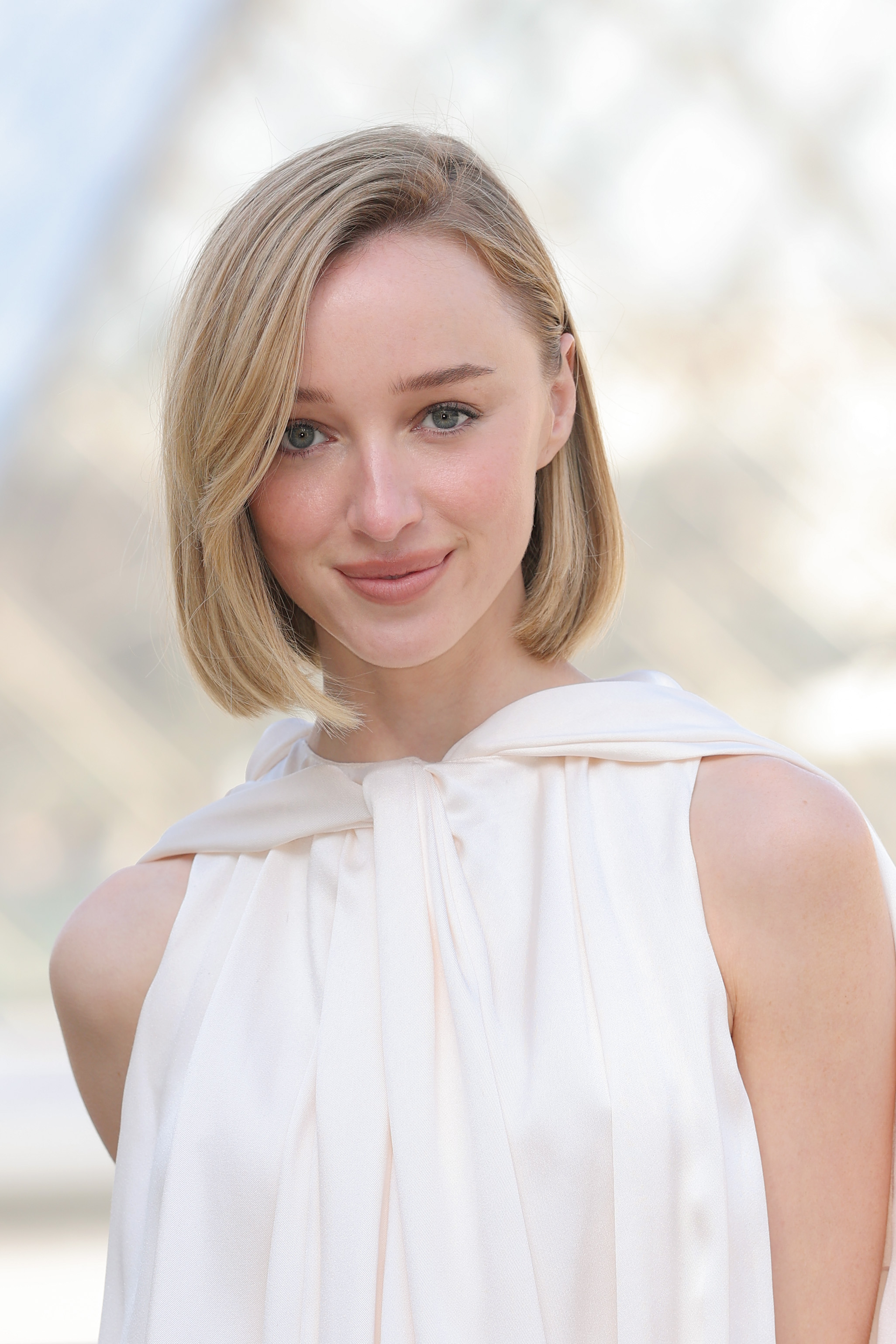 Phoebe Dynevor at the Louis Vuitton Fall/Winter 2026-2027 show during Paris Fashion Week
