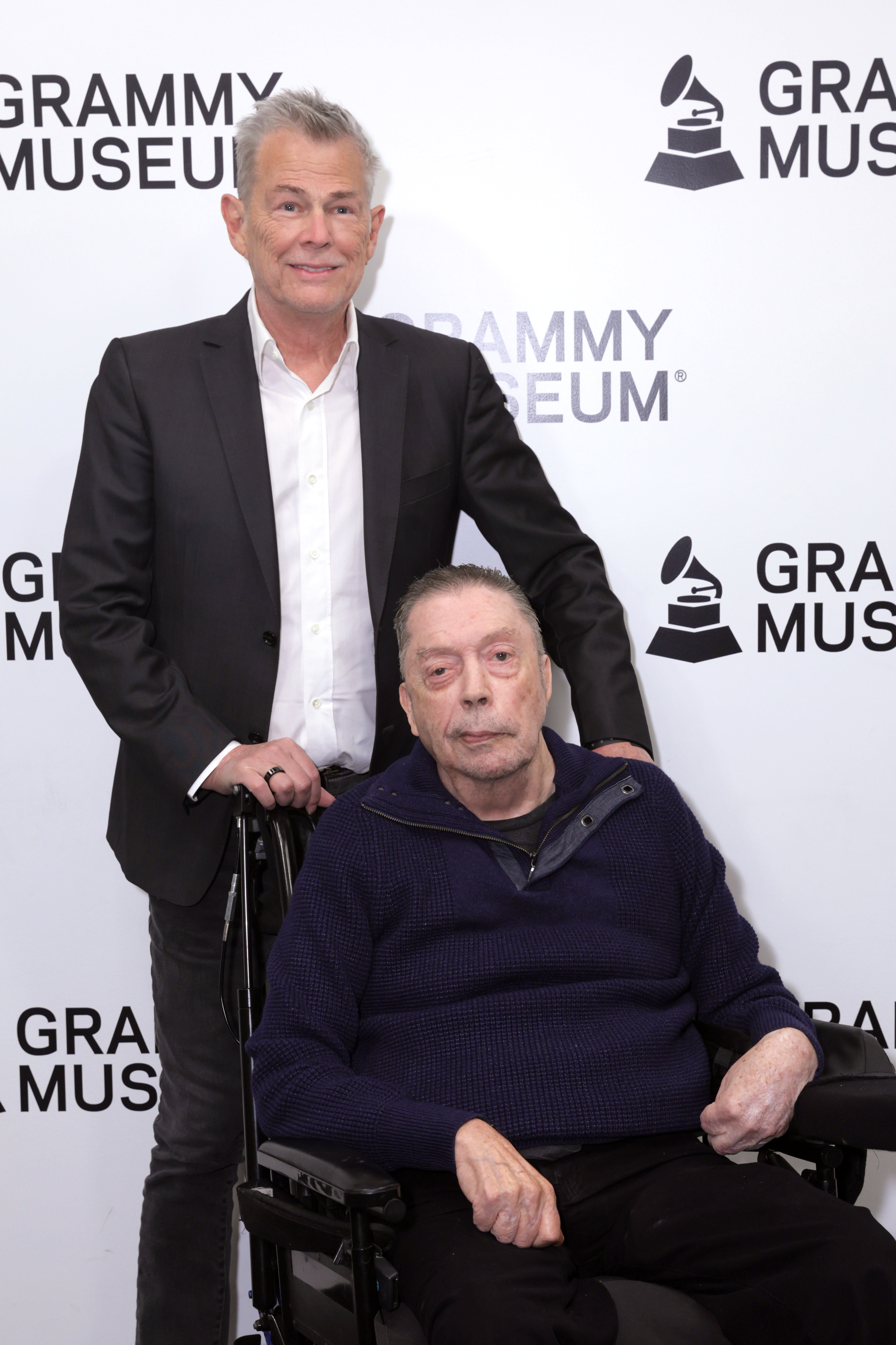 Tim Curry and David Foster at the GRAMMY Museum L.A. Live for a Rocky Horror Picture Show music event