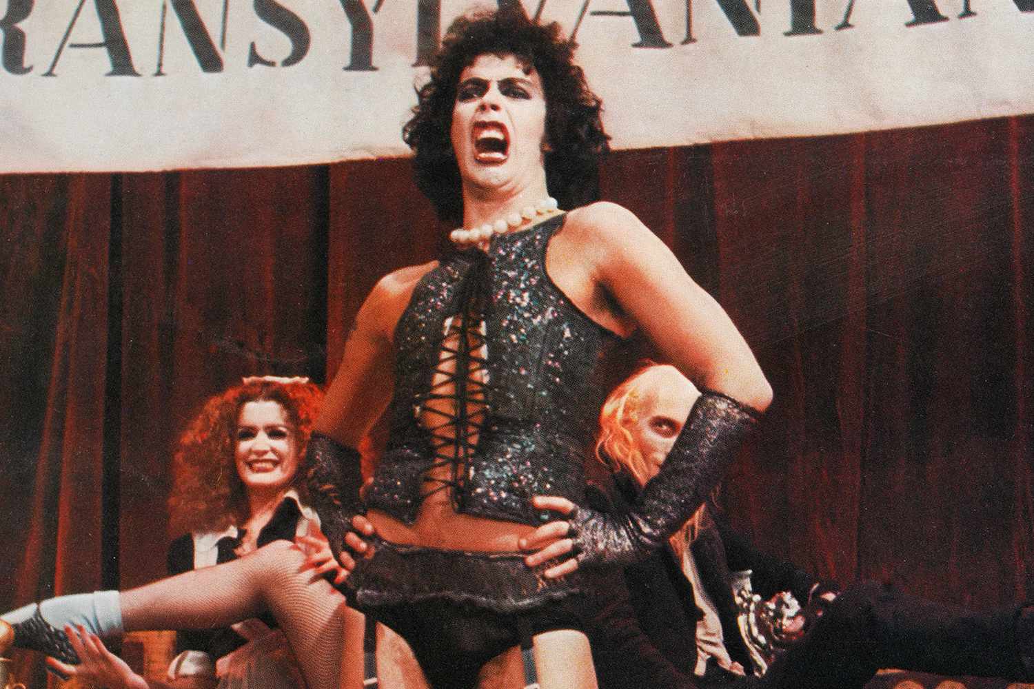 Tim Curry as Frank-N-Furter in The Rocky Horror Picture Show